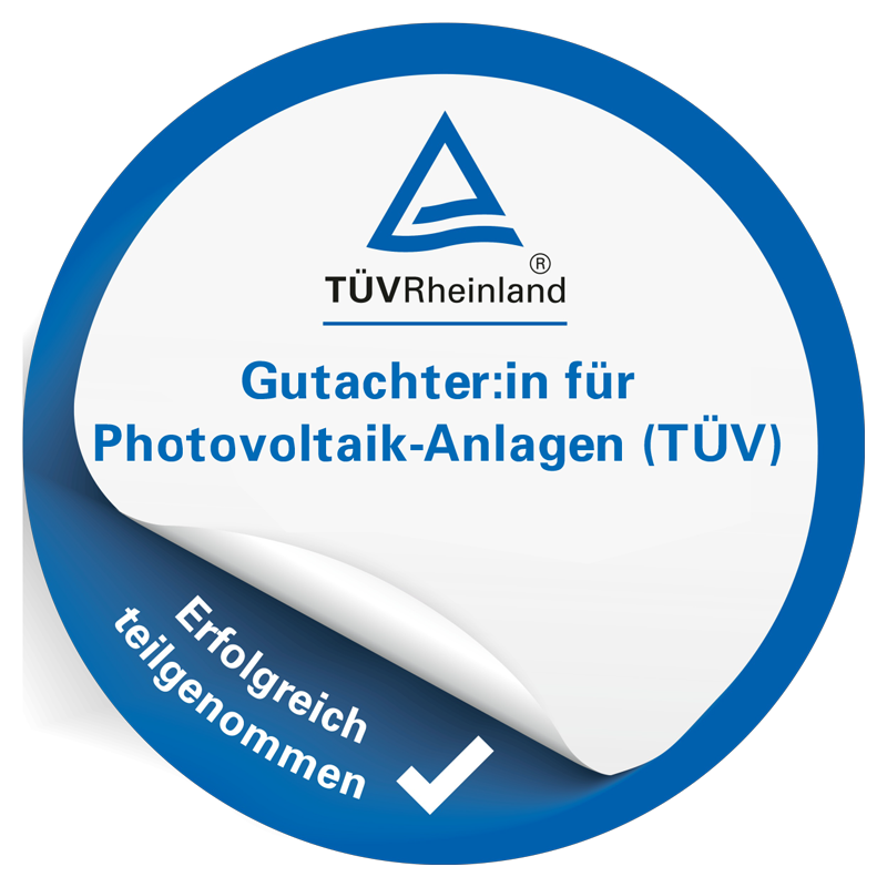 TÜV-zertifizierter Gutachter
